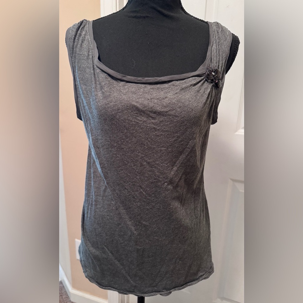 J. Crew Dark Gray Women's Tank Top